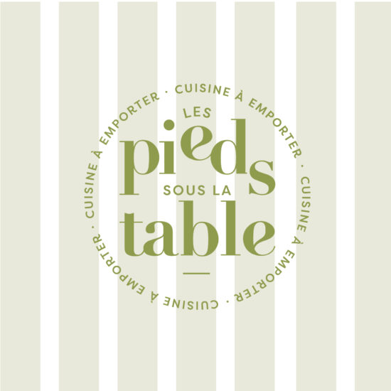 Logo Les pieds sous la table